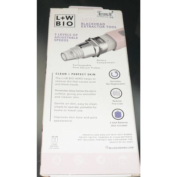 L+W BIO AERO Blackhead Extractor Tool 4 Exchangeable Probes LW-0500 $30 - Picture 2 of 3